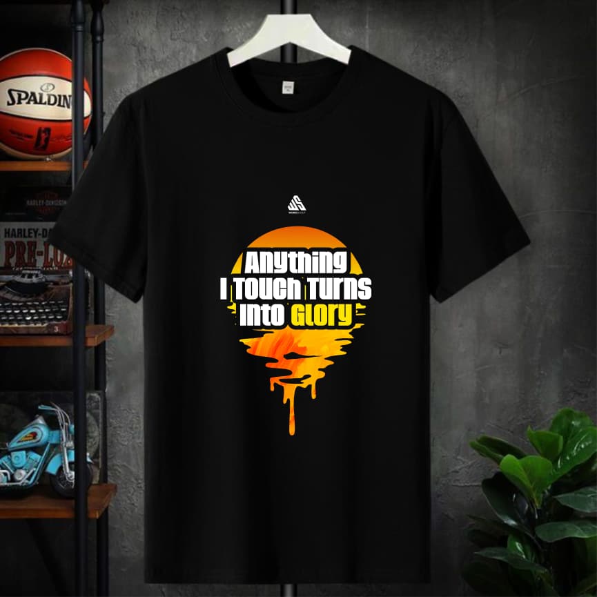Anything I Touch Turns Into Glory | T-Shirt | Faith & Inspiration by WordShout