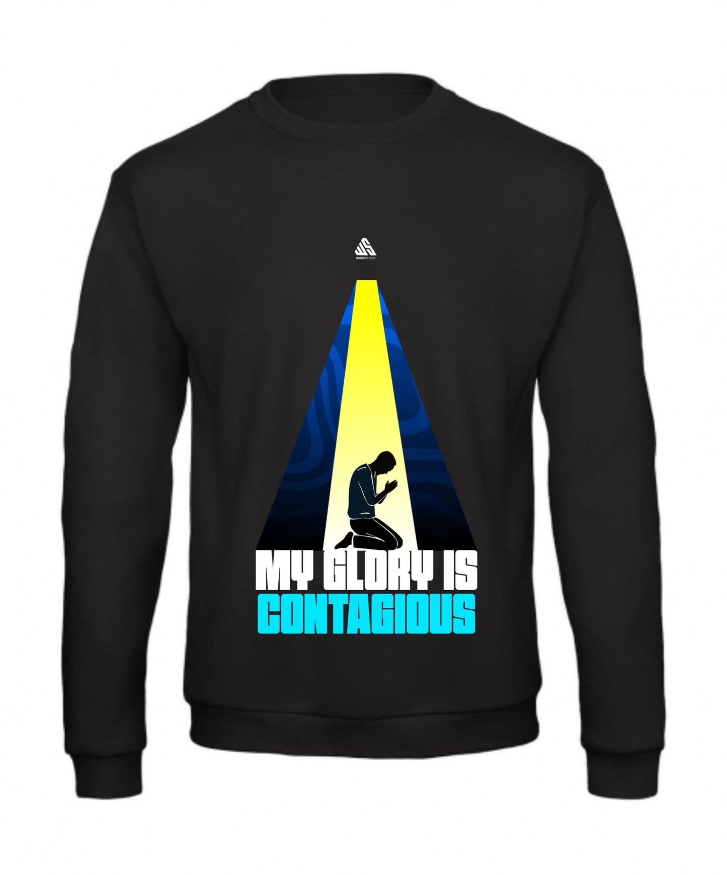My Glory Is Contagious | Sweater | Faith & Inspiration by WordShout