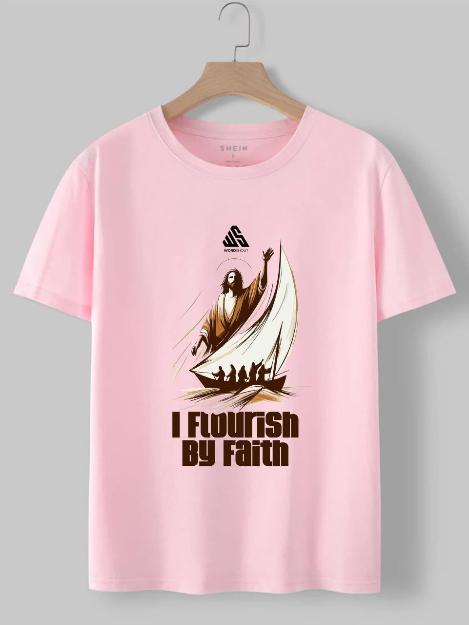 I flourish by faith T-Shirt | Faith & Inspiration by WordShout