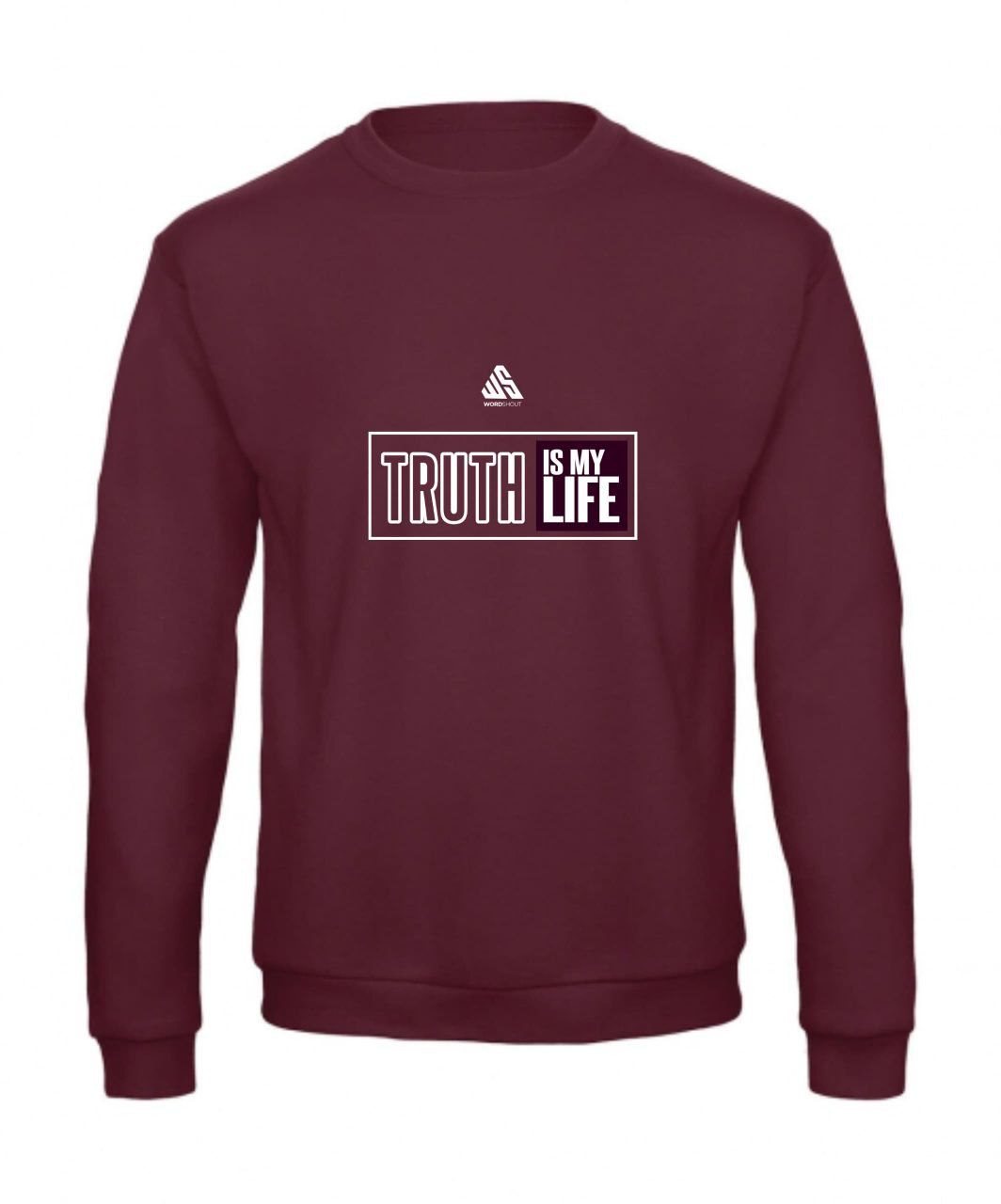 Truth is my life | Sweater | Faith & Inspiration by WordShout