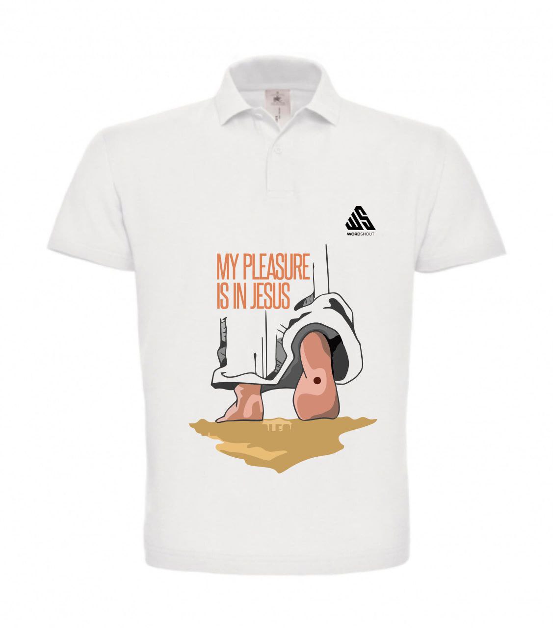 My pleasure is in Jesus | Polo | Faith & Inspiration by WordShout