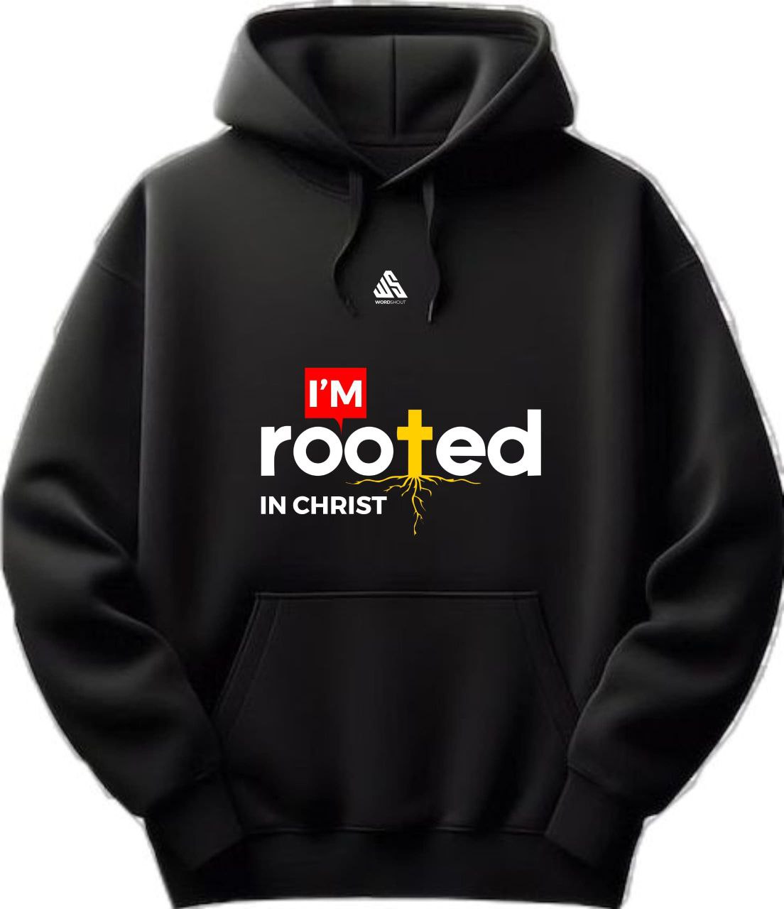 I'm rooted in christ |Hoodies| Faith & Inspiration by WordShout