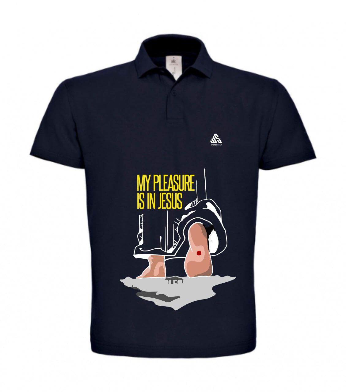 My pleasure is in Jesus | Polo | Faith & Inspiration by WordShout