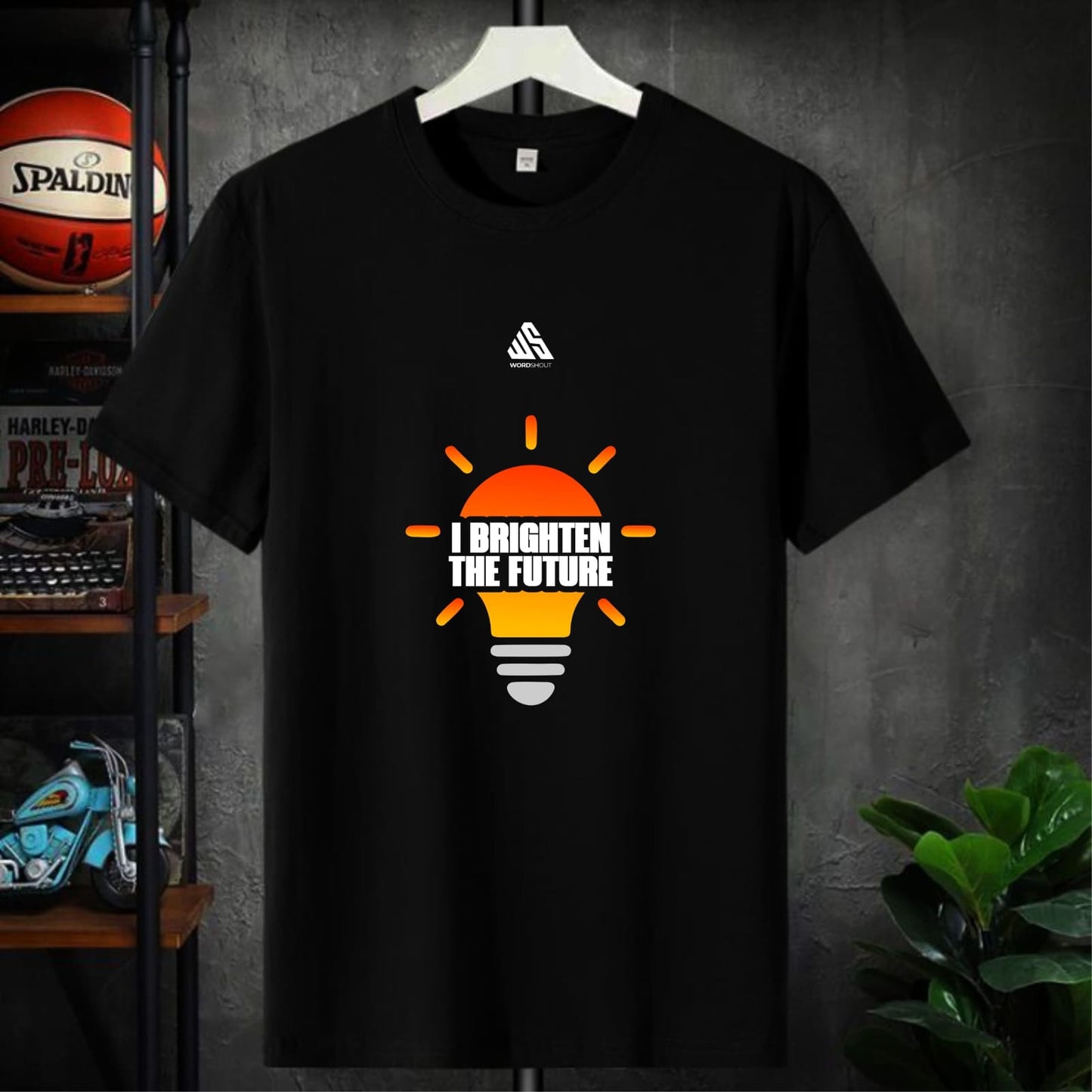 I Brighten the Future T-Shirt | Positive Energy Collection by WordShout
