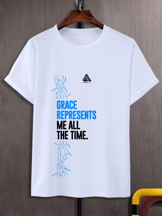 Grace Represents Me All the Time T-Shirt | Faith & Inspiration by WordShout