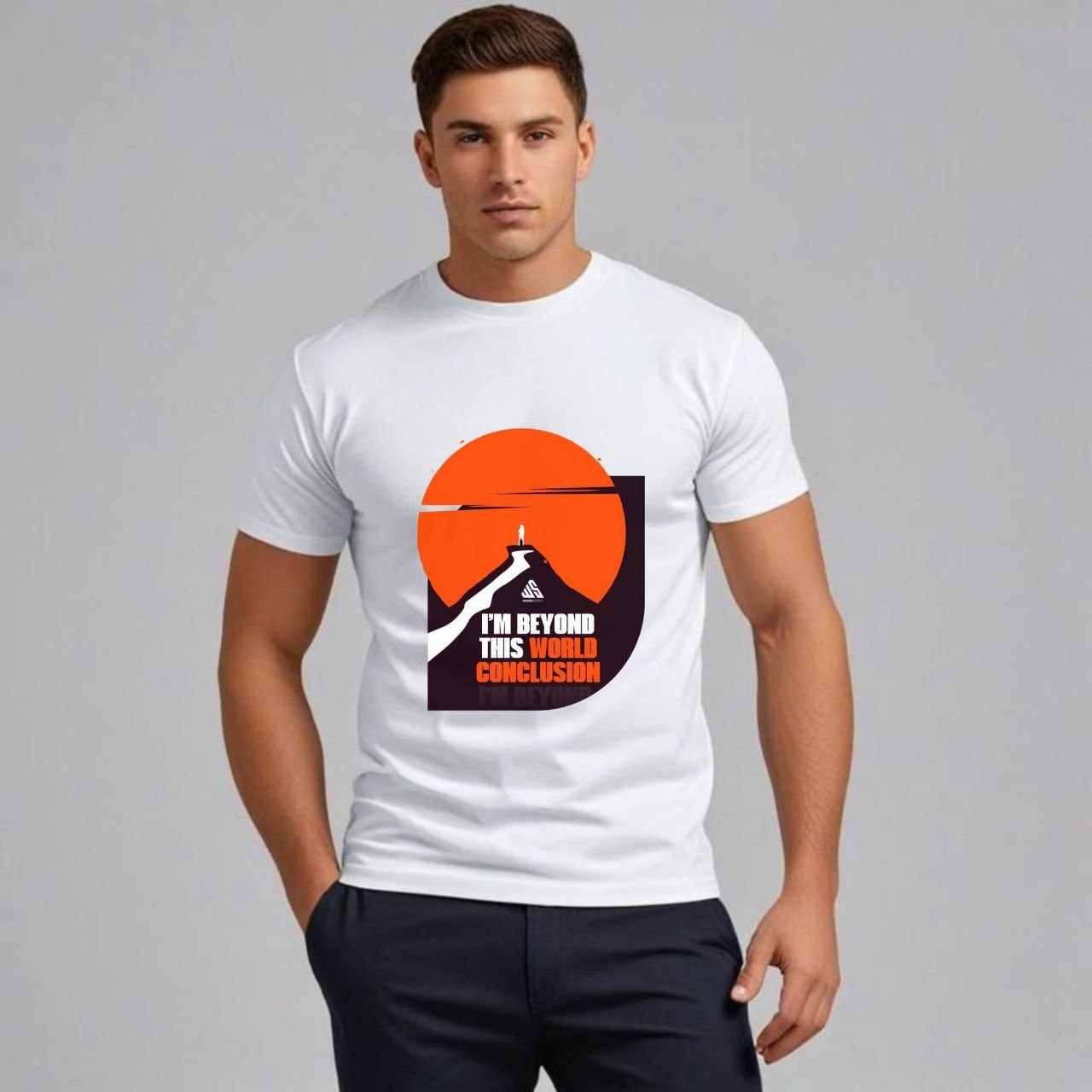 I'm beyond this world's conclusion T-Shirt | Faith & Inspiration by WordShout