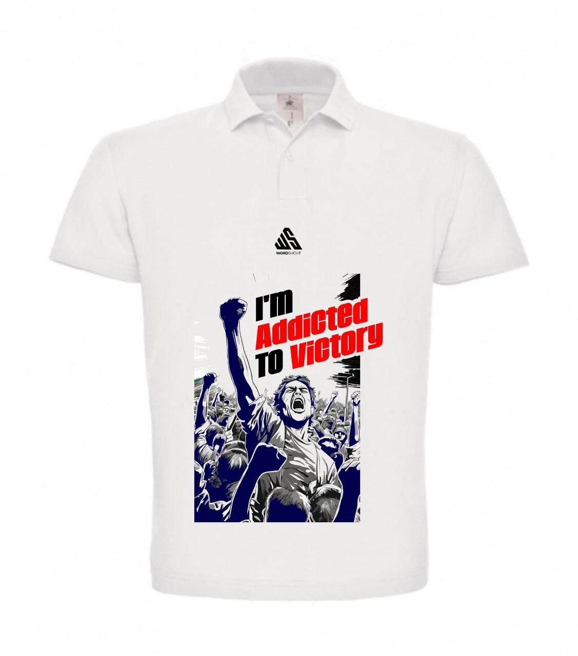 I'm addicted to Victory | Polo | Faith & Inspiration by WordShout