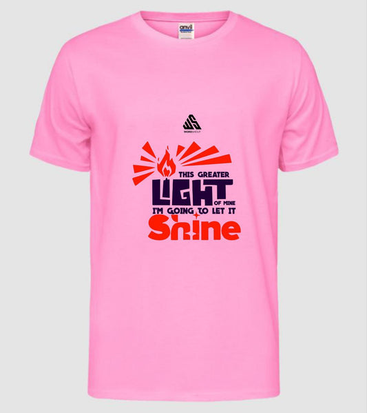 This greater light i'm going to let it shine T-Shirt | Faith & Inspiration by WordShout