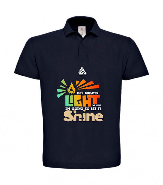 The greater light of mine is going to let it shine | Polo | Faith & Inspiration by WordShout