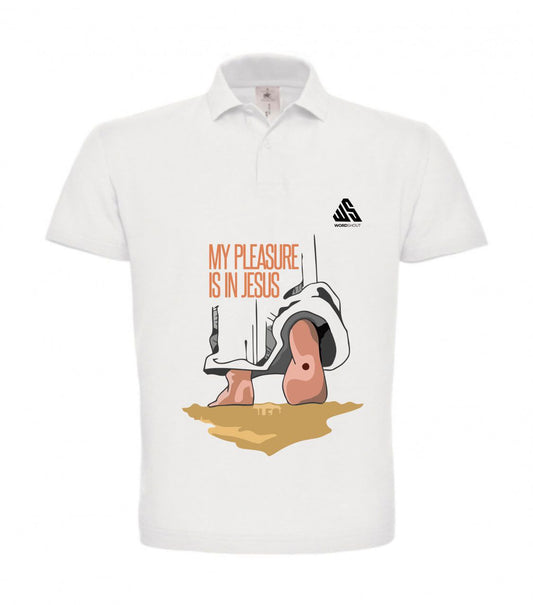 My pleasure is in Jesus | Polo | Faith & Inspiration by WordShout