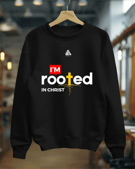 I'm rooted in christ | Sweater | Faith & Inspiration by WordShout