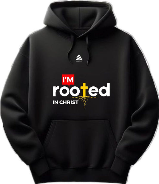 I'm rooted in christ |Hoodies| Faith & Inspiration by WordShout